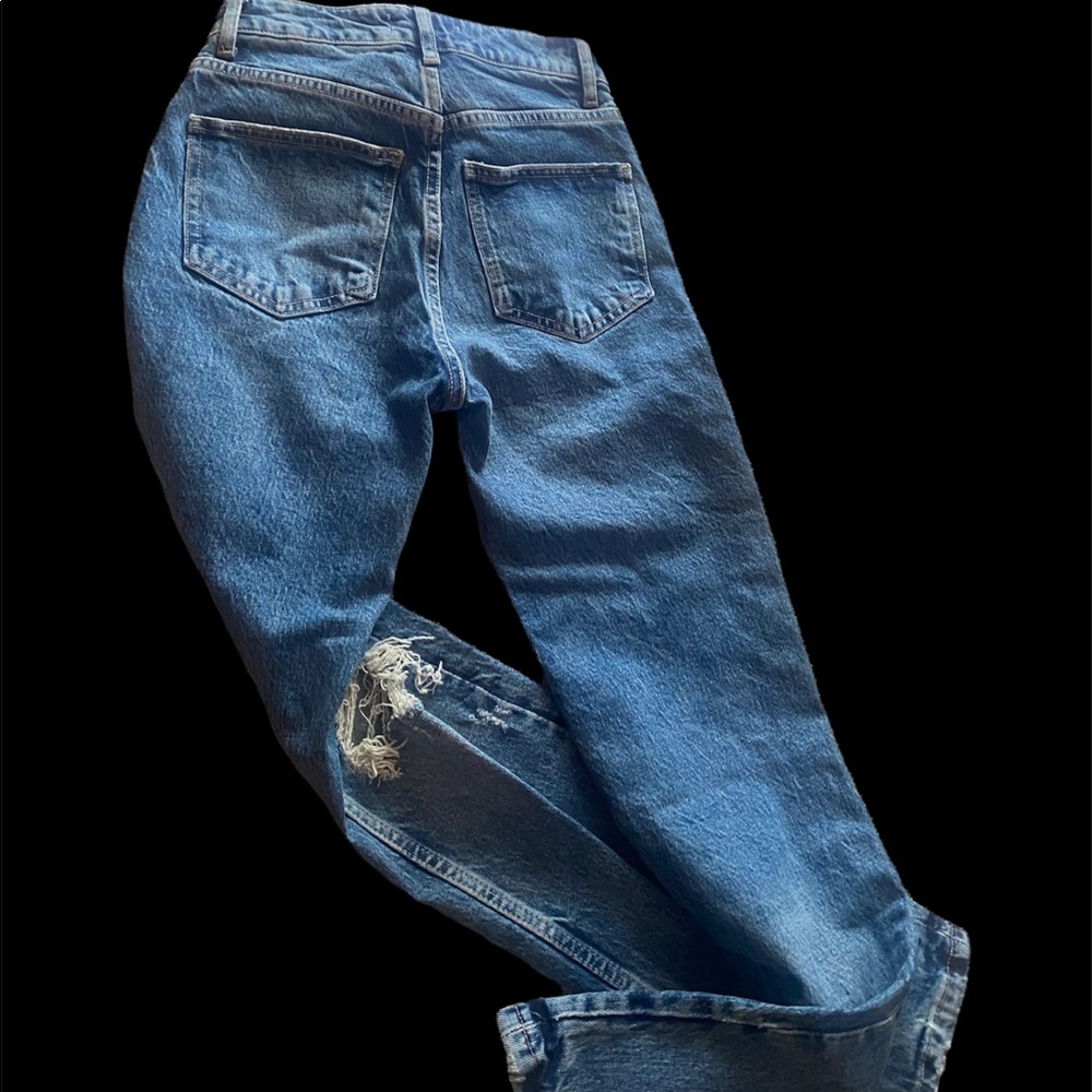 ZARA skinny ripped jeans size 2